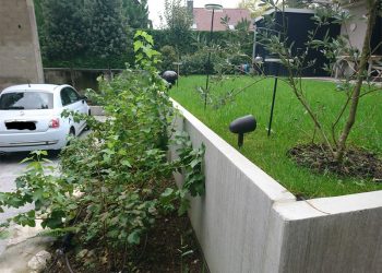 Mur de soutènement pour jardon