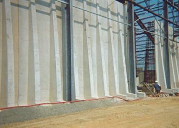 mur de stockage en beton prefa