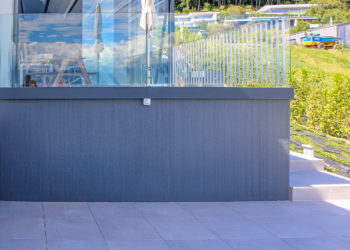 Soutènement paysager en béton préfabriqué à Perroy 6