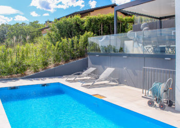 Soutènement paysager en béton préfabriqué à Perroy 8