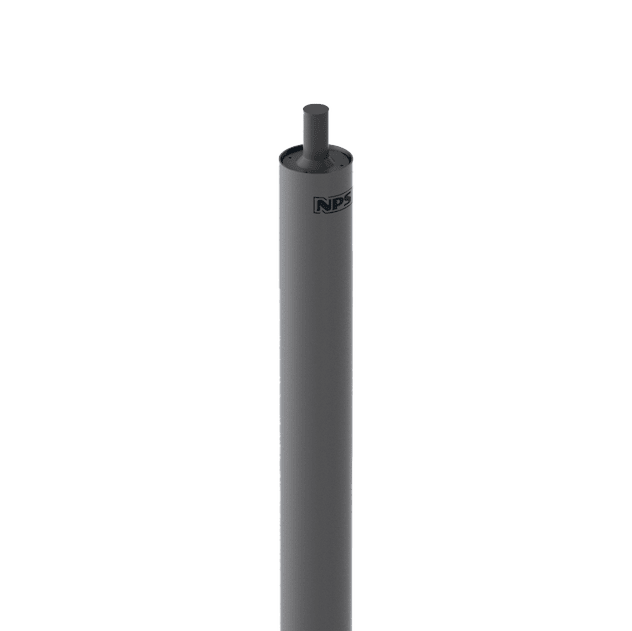 Poteau mixte NPS Slim profile tubulaire acier